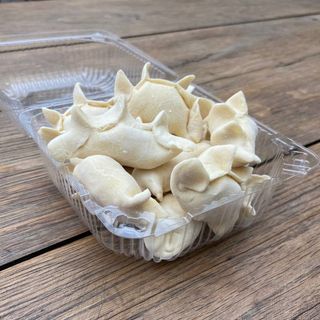 Вареники з картоплею та беконом (100г)