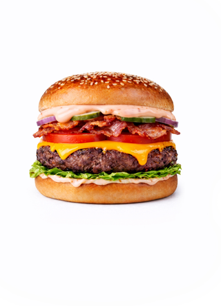 Single chesse bacon