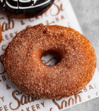 Cinnamon sugar doughnut