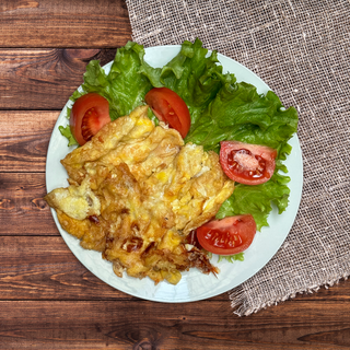 კვერცხი ყველით