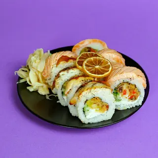 Sake & Unagi Roll ( 8 sztuk )