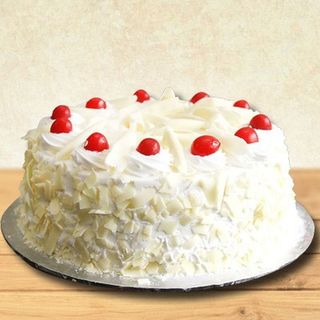 White Forest Cake