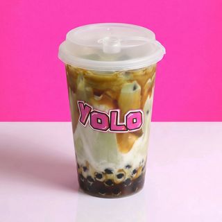 Манго Матча Bubble Tea