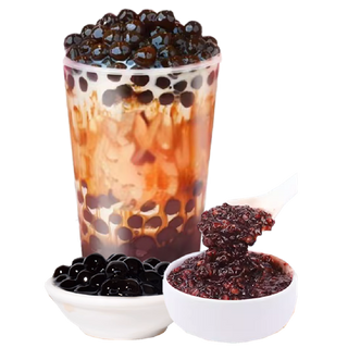 T39 - Tè rosso & Latte & Riso nero con Tapioca e caramello