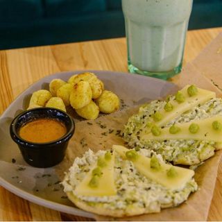 Arepa asada (masa calabaza)