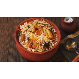 Shrimp Biryani 