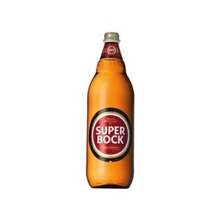 Cerveja Com Álcool Super Bock Garrafa 1 L