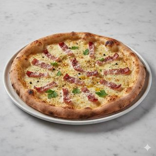 Pizza Carbonara 27 Cm.