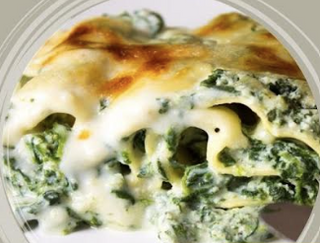 Lasaña De Espinacas Con Queso De Cabra