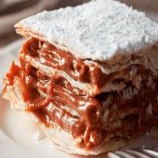 Milhojas Relleno De Dulce De Leche