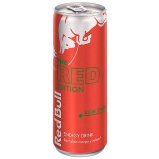 Red bull watermelon sandia