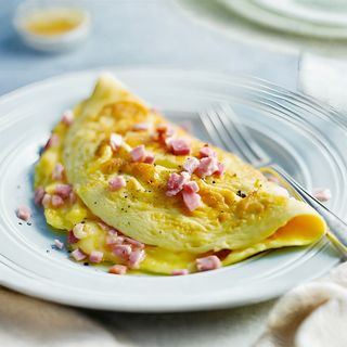Omelette Jambon Fromage