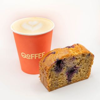 Café Latte  & Banana Bread