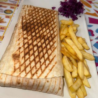 Menú Taco FRANCÉS  pollo la plancha