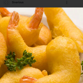 Gambas con Gabardina