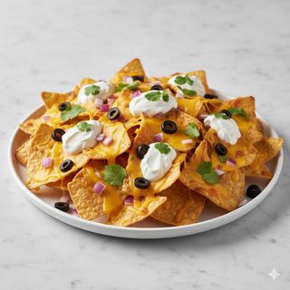 Nachos Vegetarianos