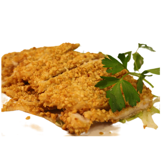 Tapa De Pechuga De Pollo Almendrados