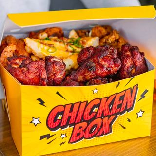 Box alitas o tiras de pollo PACK FAMILIAR 