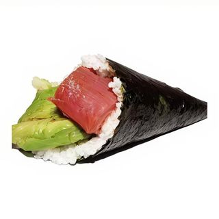Temaki de atún y aguacate