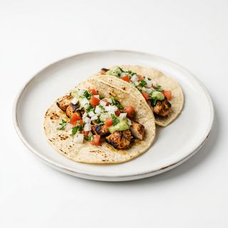 Tacos con pollo