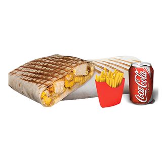 Menu Tacos Escalope frango