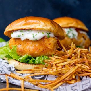 Fish burger 