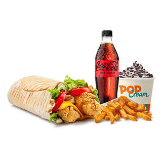 Menú Completo The Wrap Crujiente