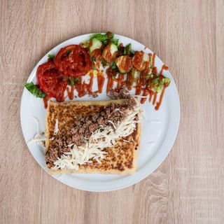 crêpe viande hachée