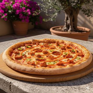 Sweet chilli chicken 25cm