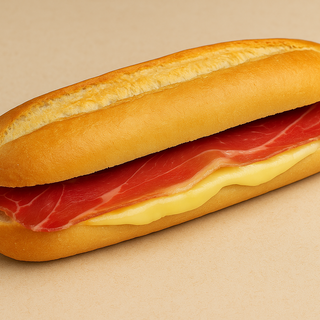 Jamón serrano y queso