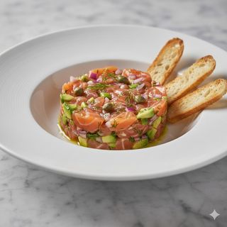 Tartar De Salmón (1 Pza.)
