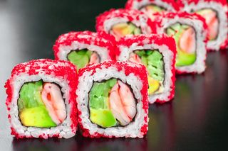 Рол Каліфорнія з креветкою (205г)