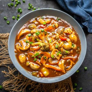 Mixed Vegetable in Hot Garlic Sauce