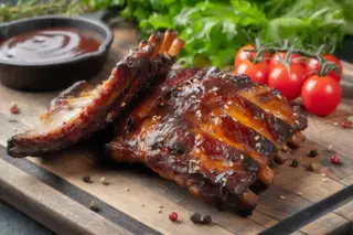 Costite de porc la gratar