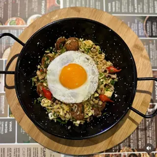 Menú Baião de Dois