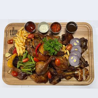 большое мясное ассорти