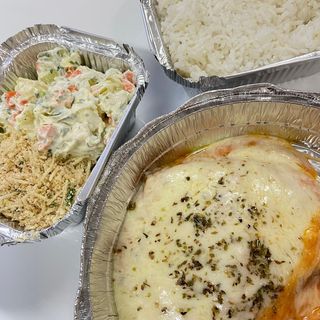 Parmegiana de Carne (carne de vaca)