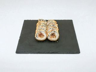 Tatar łosoś w tempurze