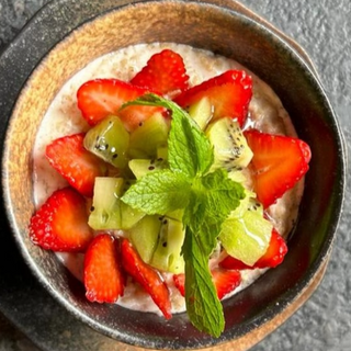 შვრიის ფაფა კენკრით 