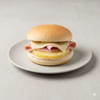 Hamburguesa Hawaiano