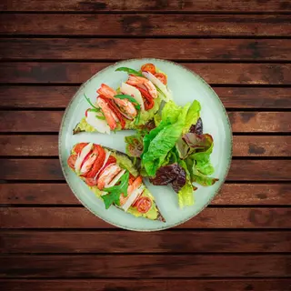 Tartine Crevette Guacamole