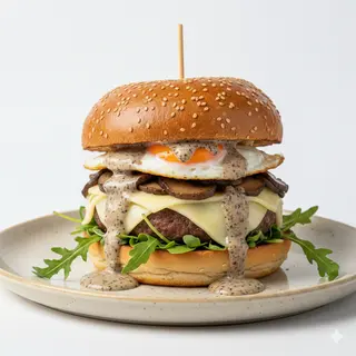 Burger Gourmet De Los Montes