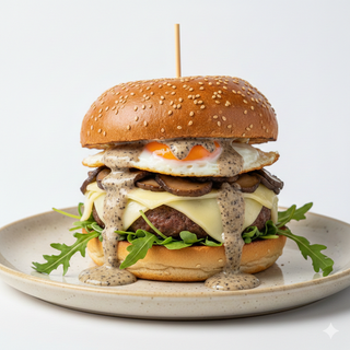 Burger Gourmet De Los Montes