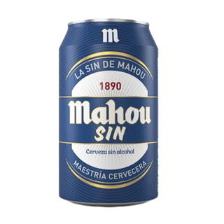 Cerveza Mahou Sin alcohol Lata 33cl.