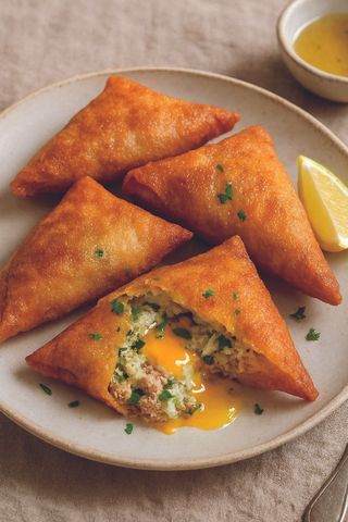 Brik con tonno e patate