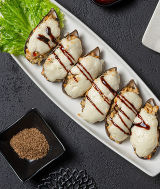 Мидии по-корейски  (300 г)