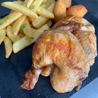 Medio Pollo Asado