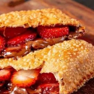 Pastel Nutella com Morango