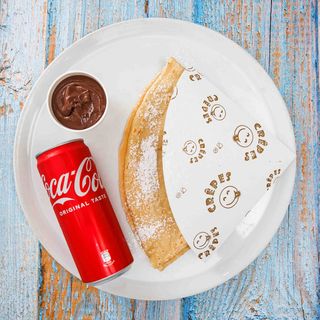 Crêpes Nutella + Coca-Cola