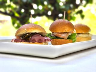 I nostri mini burger trio mare